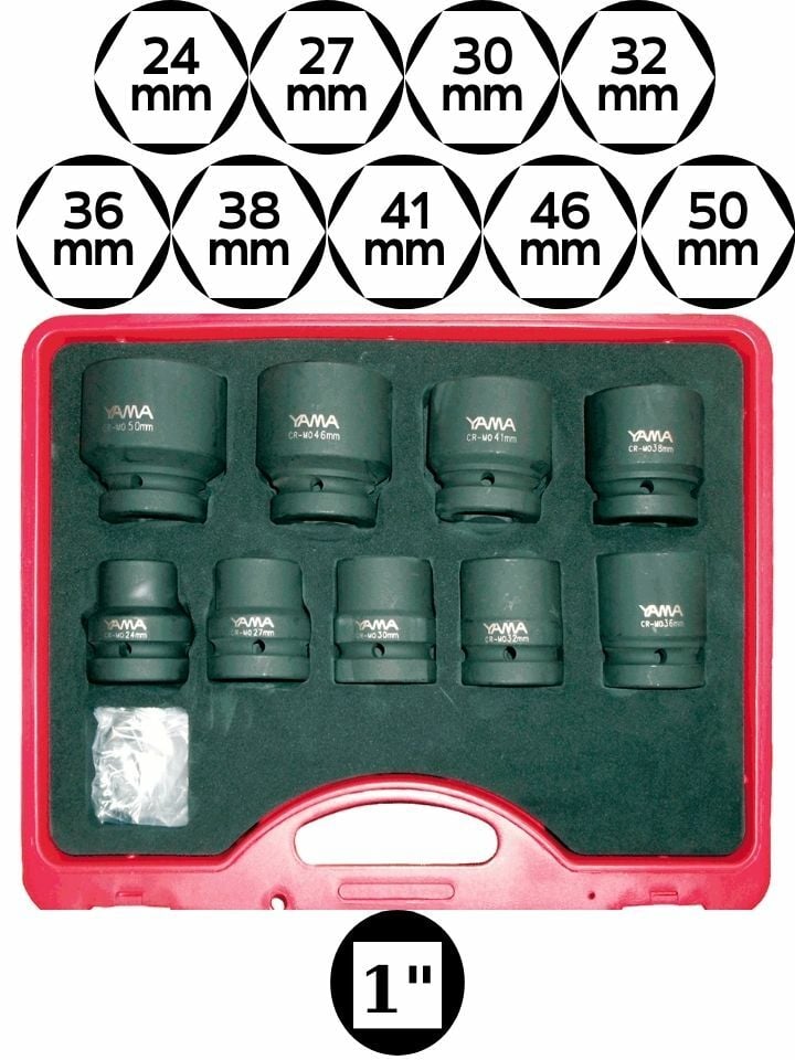 11 Parça 1'' Havalı Lokma Takımı YAHLTK1