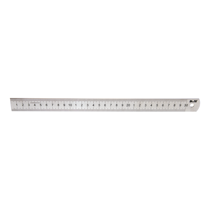 1000 mm Paslanmaz Çelik Cetvel DW8CC1000