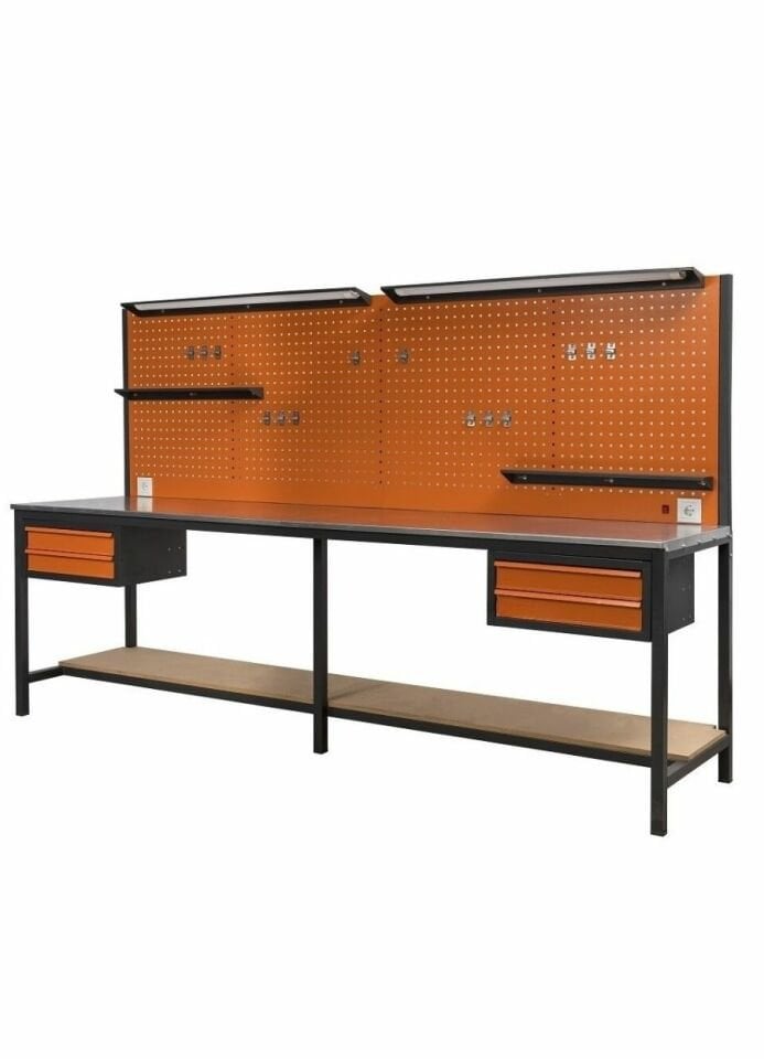 300 cm 4 Çekmeceli Takım Tezgahı