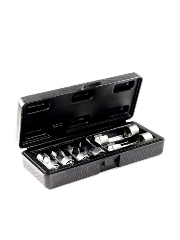 6 Parça Oksijen Sensör Lokma Seti 1/2'' ve 3/8'' (10mm - 11mm - 12mm - 14mm - 17mm - 19mm)11062