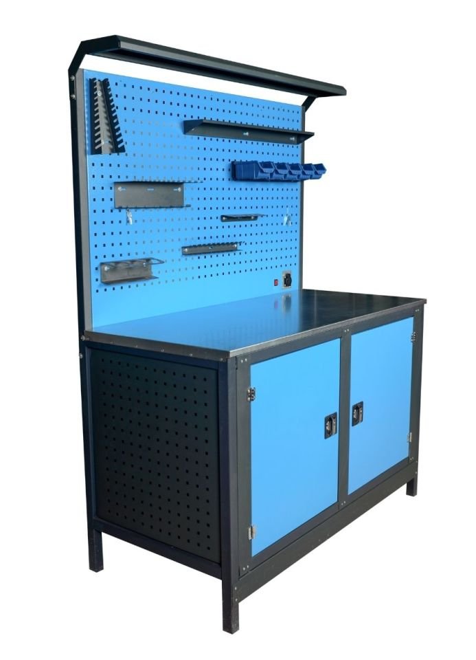 150 CM Dolaplı Takım Tezgahı
