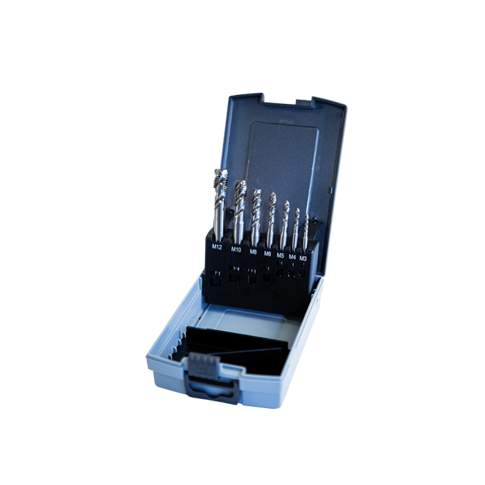 7 Parça M3, M4, M5, M6, M8, M10, M12 Helis Kılavuz Takımı MKTK371H