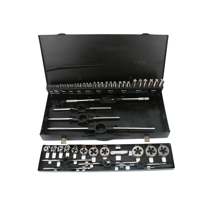 55 Parça M3, M4, M5, M6, M8, M10, M12, M14, M16, M18, M20 Kılavuz Pafta Takımı CNTK320