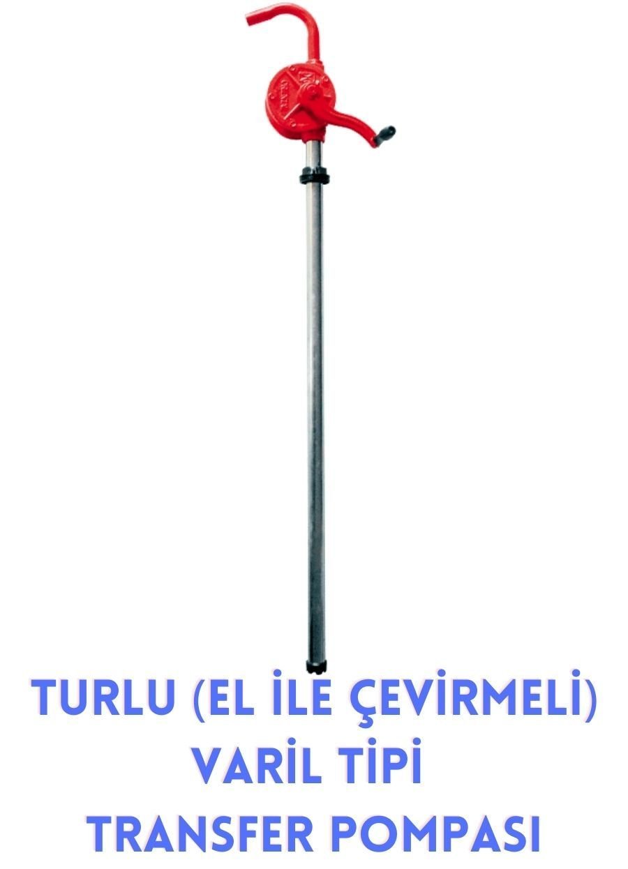Turlu (Çevirmeli) Varil Tipi Yakıt Transfer Pompası MTVTP1