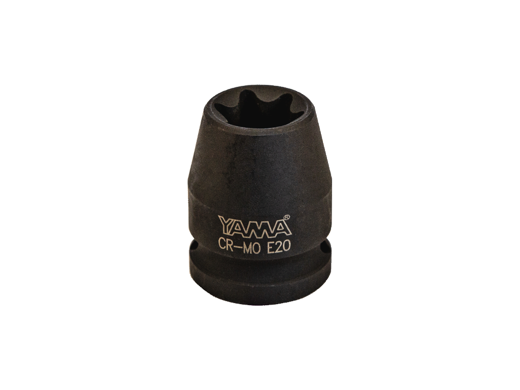 E20 Havalı Dişi Torx Lokma 1/2'' YAHLTE20