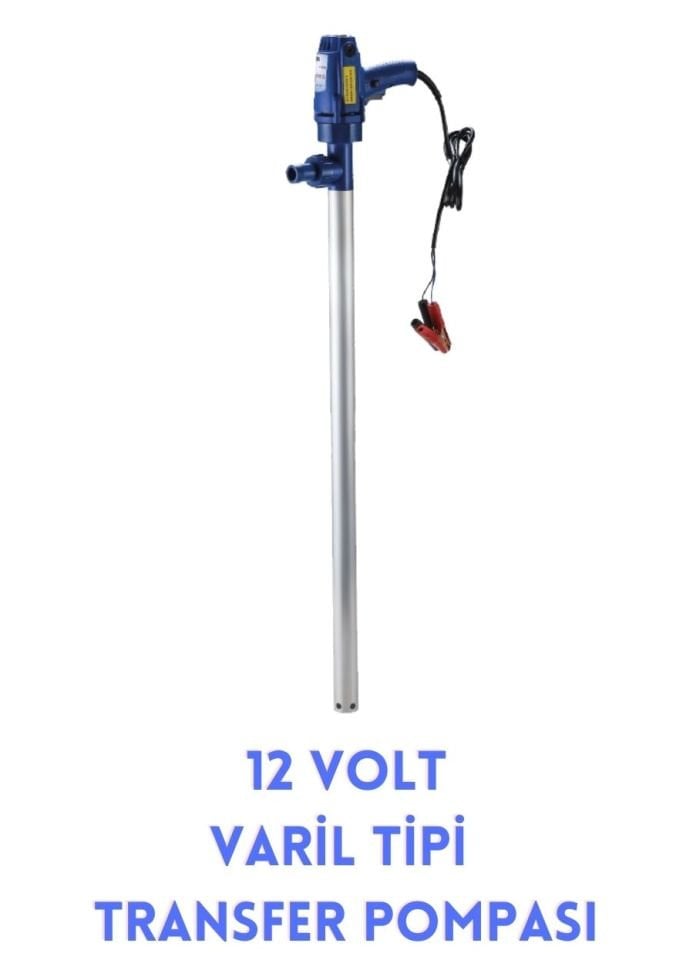 12v Varil Tipi Yakıt Transfer Pompası MTTP600C12