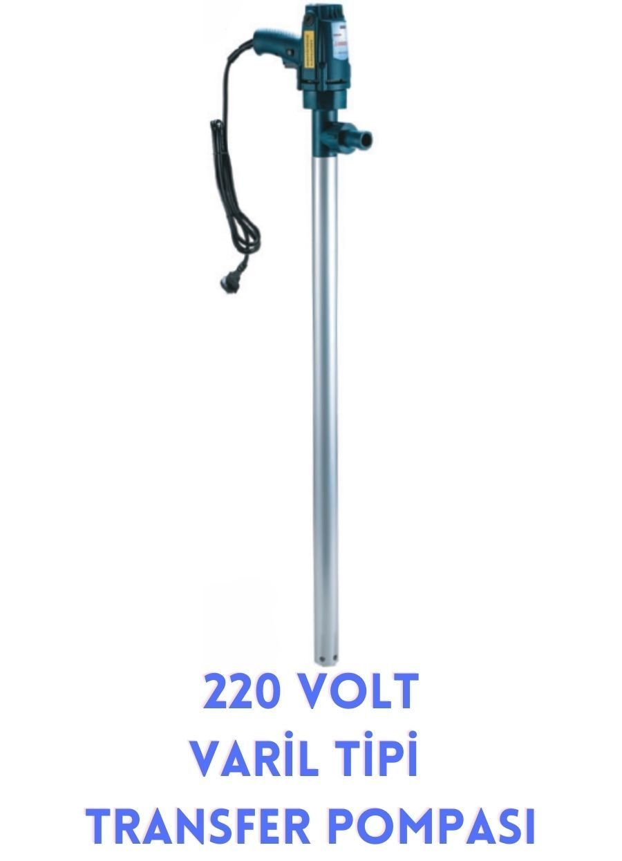 220v Varil Tipi Yakıt Transfer Pompası MTTP600CAC