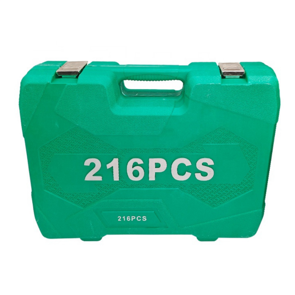 216 Parça Profesyonel Kaliteli Lokma ve Cırcır Anahtar Takımı 1/2'' - 1/4'' - 3/8''