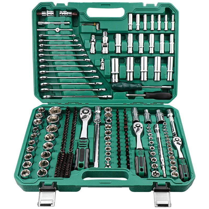 216 Parça Profesyonel Kaliteli Lokma ve Cırcır Anahtar Takımı 1/2'' - 1/4'' - 3/8''