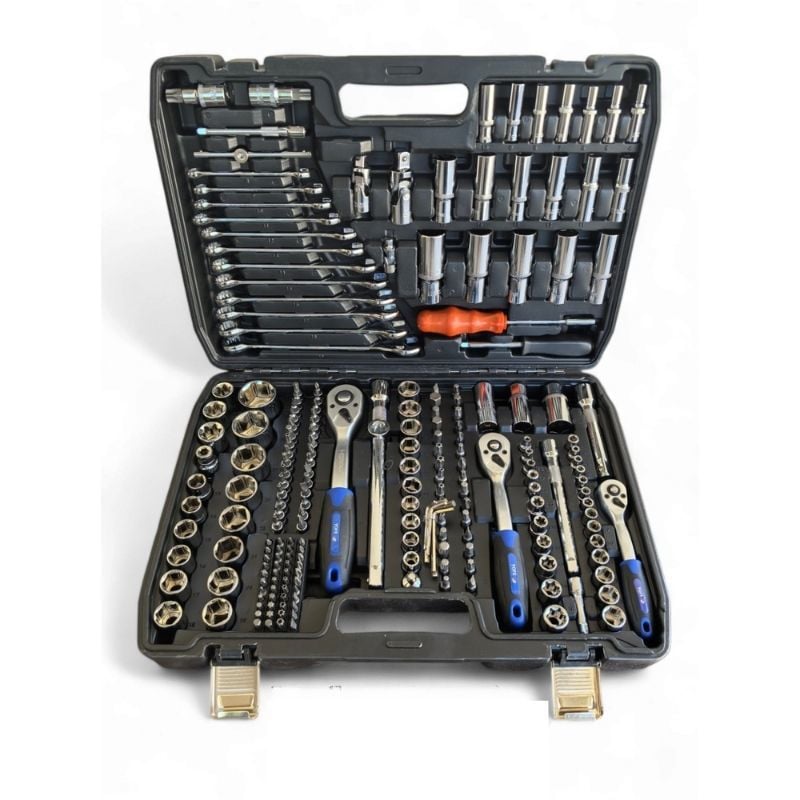 216 Parça Profesyonel Kaliteli Lokma ve Cırcır Anahtar Takımı 1/2'' - 1/4'' - 3/8''