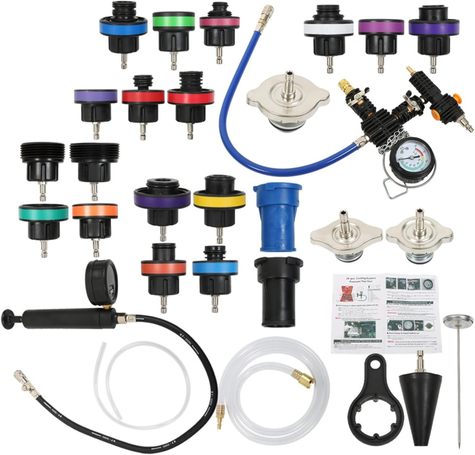 28 Parça Radyatör Su Basınç ve Kaçak Tespit Cihazı