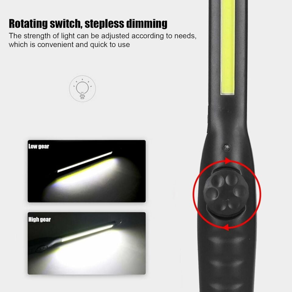 250 Lümen Şarjlı Led Fener NTLE7040