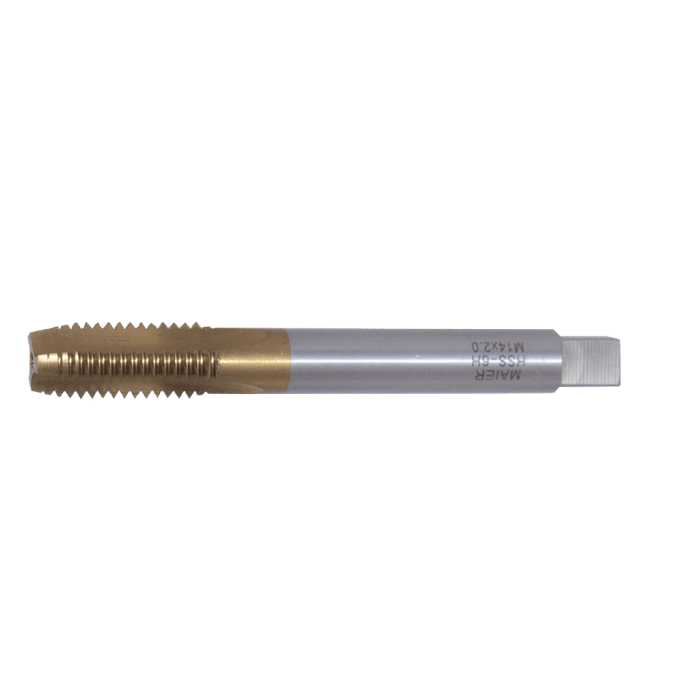 M18x2.5 Titanyum Kaplı Düz Makine Kılavuzu DIN-371/C HSS-M2AL MK371TC18