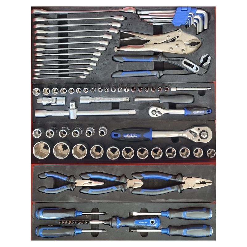 89 Parça Dolu Tamir Takım Çantası (Metal Çantalı)