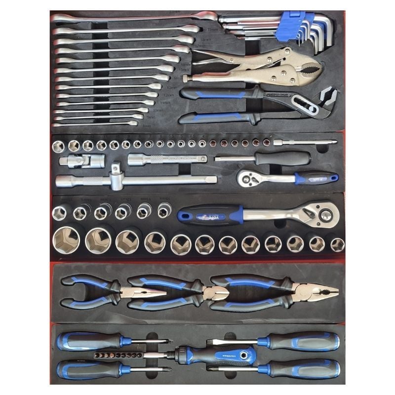 89 Parça Dolu Tamir Takım Çantası (Metal Çantalı)