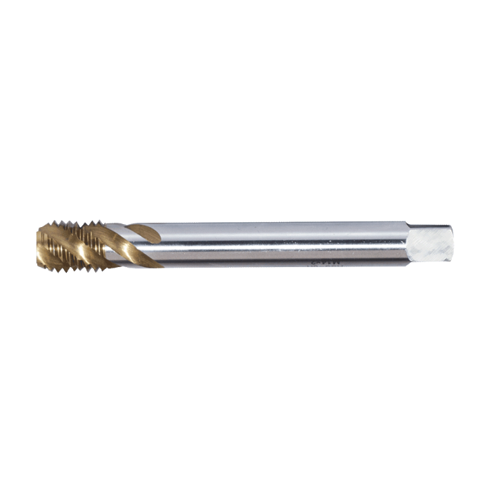 M8x1.25 Titanyum Kaplı 35 Derece Helis Makine Kılavuzu DIN-371/C HSS-M2AL MK371TH08