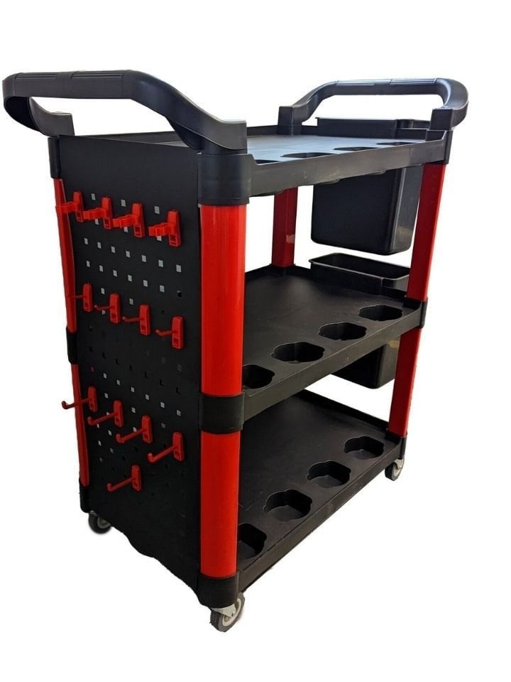 Oto Detay Temizlik Malzeme Taşıma Arabası NTTC02