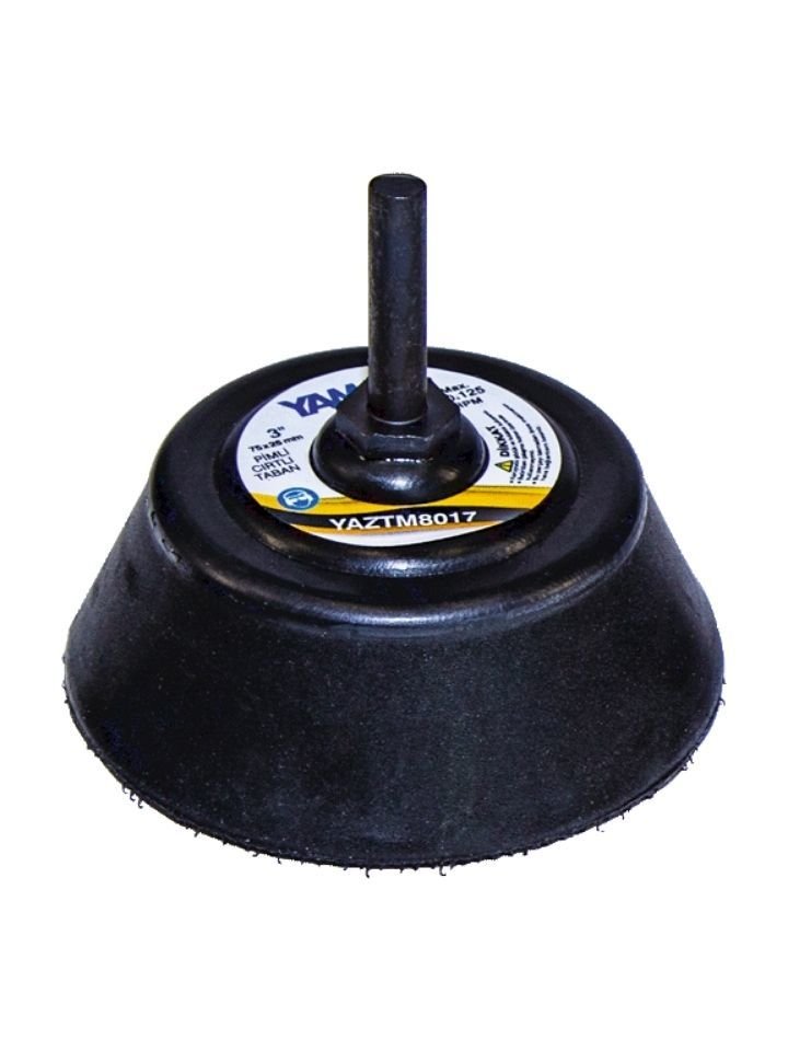 YAMA 75 x 25 mm Pimli Orta Sert Cırtlı Zımpara Tabanı YTM8017