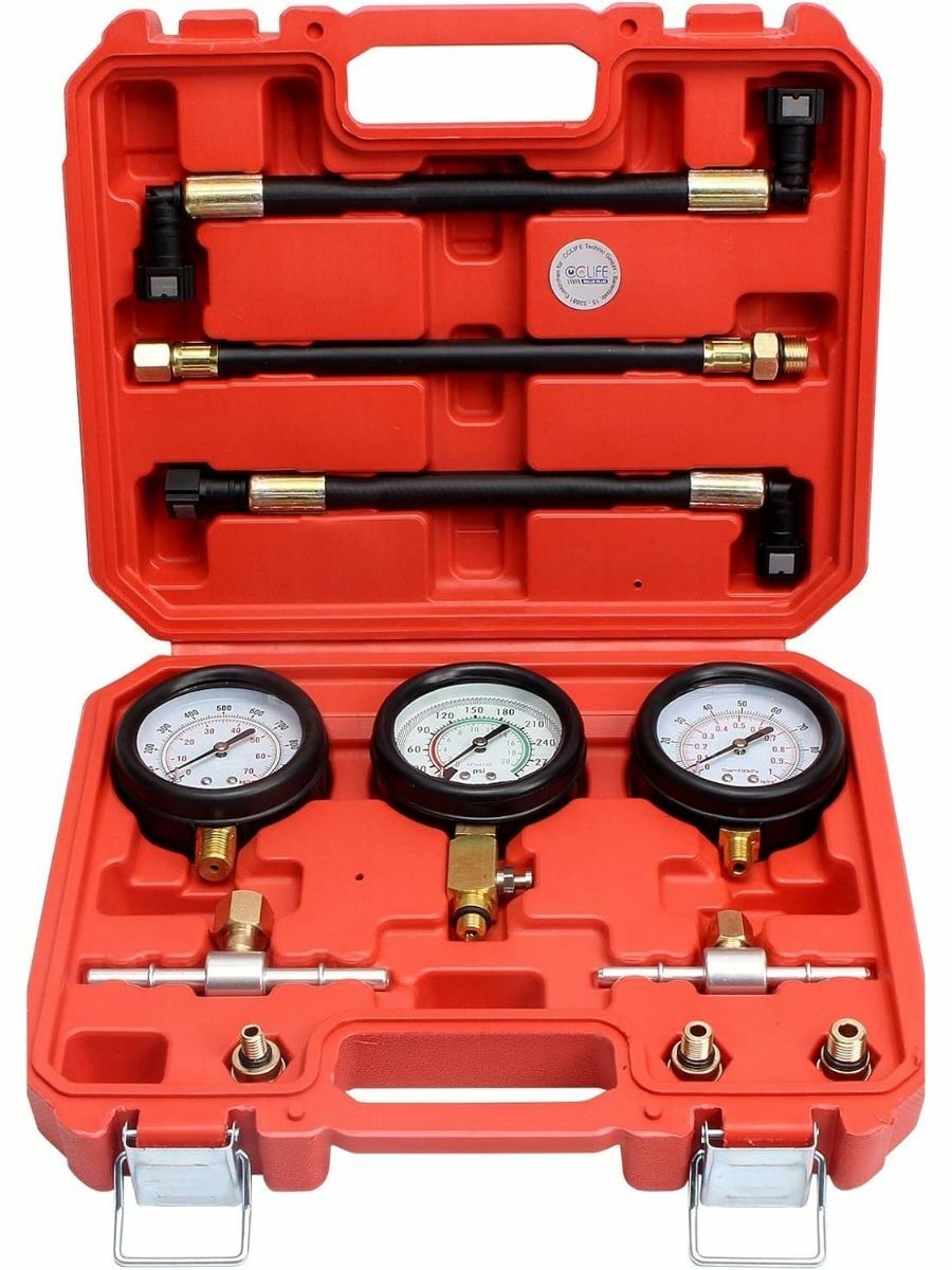 Motosiklet Benzin Sıkıştırma Testi Sıkıştırma Test Cihazı ve Yakıt Basıncı Benzin Basınç Göstergesi Benzin Basınç Test Cihazı NT0135