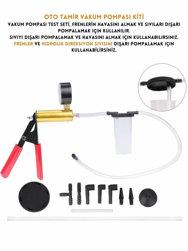 Fren Hava Alma Vakum Pompası Seti NTA998A