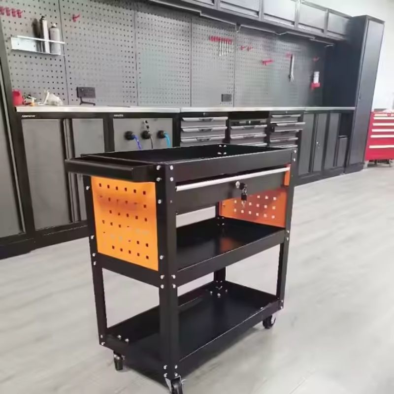 Tek Çekmeceli Aksesuarlı Takım Taşıma Arabası