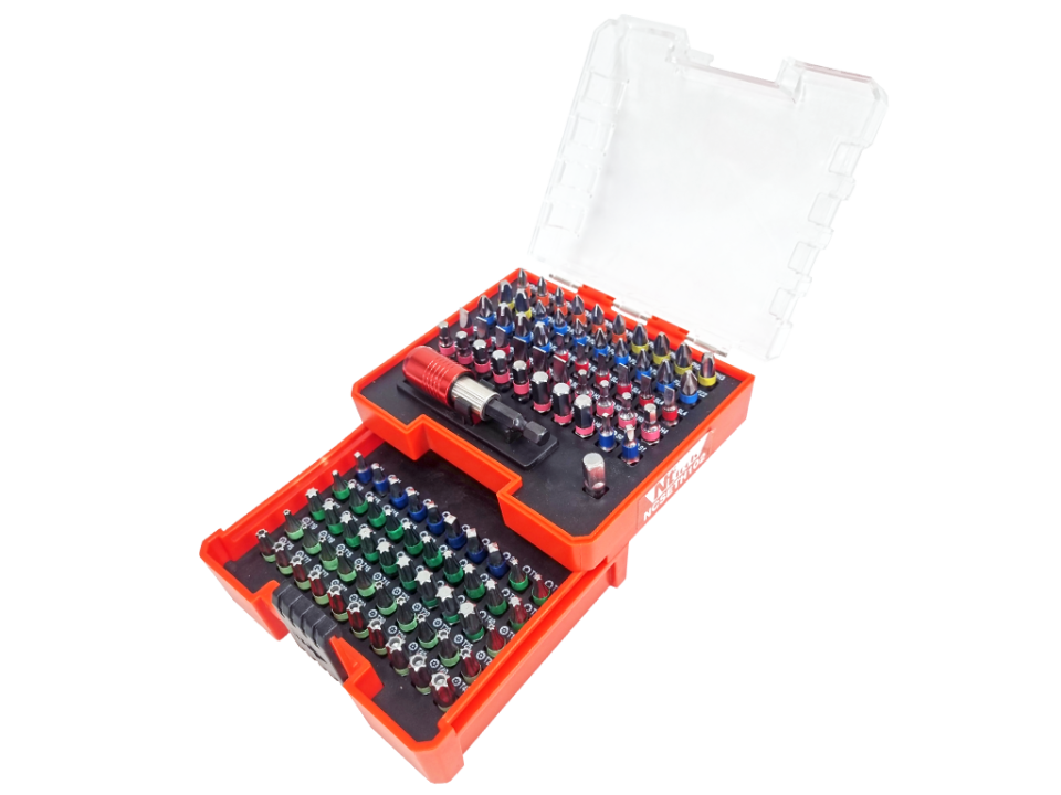 102 Parça 1/4'' S2 Bits Set NCSETH102
