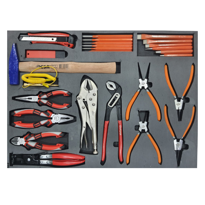 264 Parça 7 Çekmeceli Dolu Takım Arabası