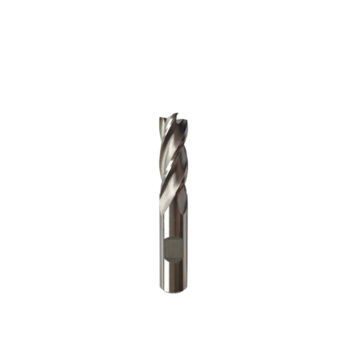 10 mm 4 Ağızlı HSS-E Parmak Freze DIN 844 901.0844.1010