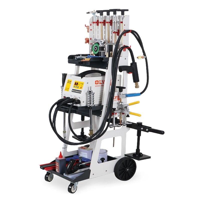 Profesyonel Aksesuarlı Kaporta Çektirme Makinası F90E