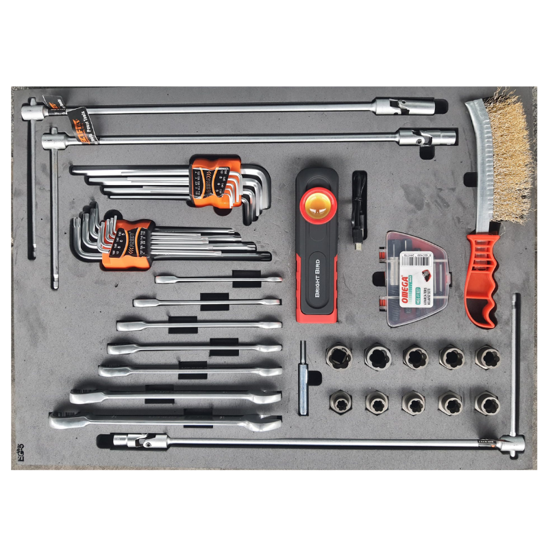 305 Parça Kapsamlı 7 Çekmeceli Dolu Takım Arabası XL