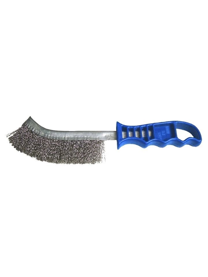 Saplı El Tipi Gri Renkli Tel Fırça T9461SFG