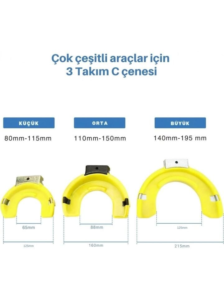 15 Parça Helezon Yay Çektirme Takımı NTB1039