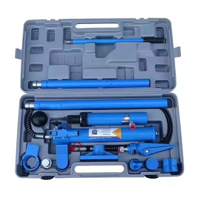 10 Ton Hidrolik Oto Şase Kaporta Doğrultma İttirme Pompa Seti