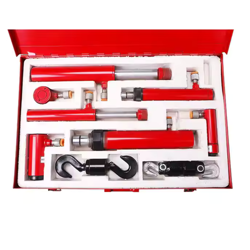 7 Parça Oto Şase Kaporta Doğrultma İttirme ve Çektirme Seti
