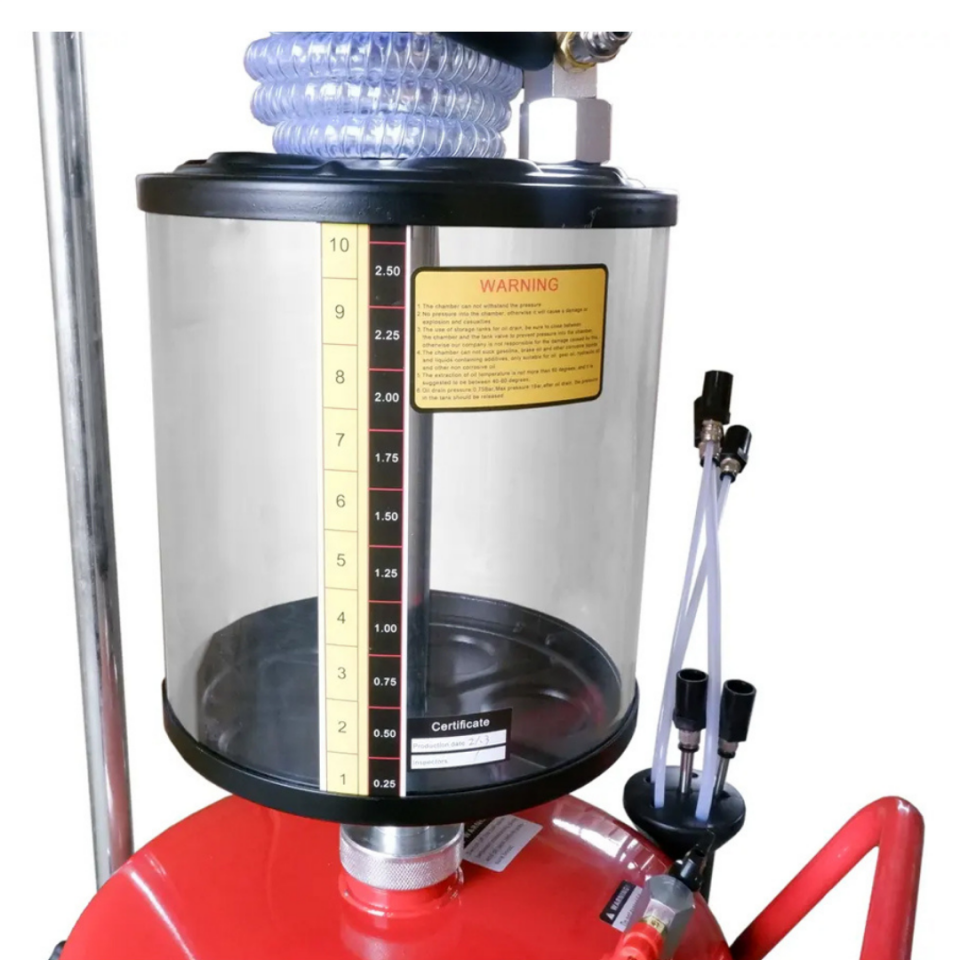 80 Litre Havalı Yağ Emme ve Yağ Toplama Kazanı