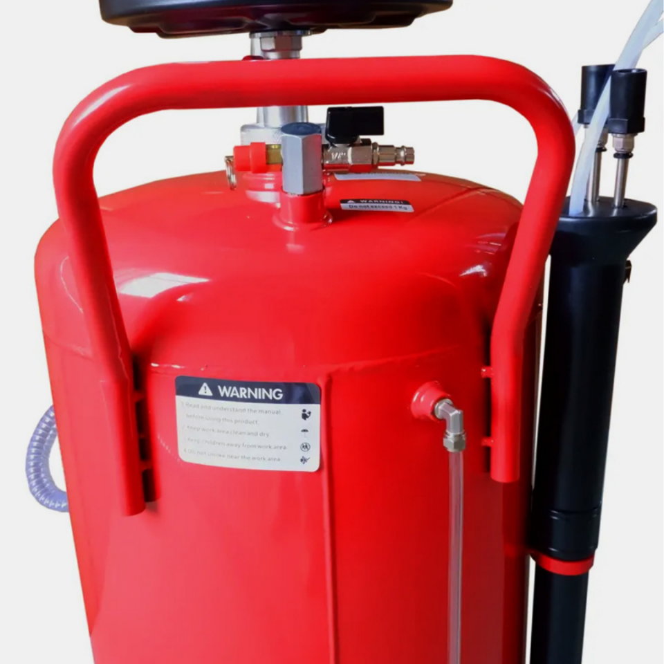 80 Litre Havalı Yağ Emme ve Yağ Toplama Kazanı