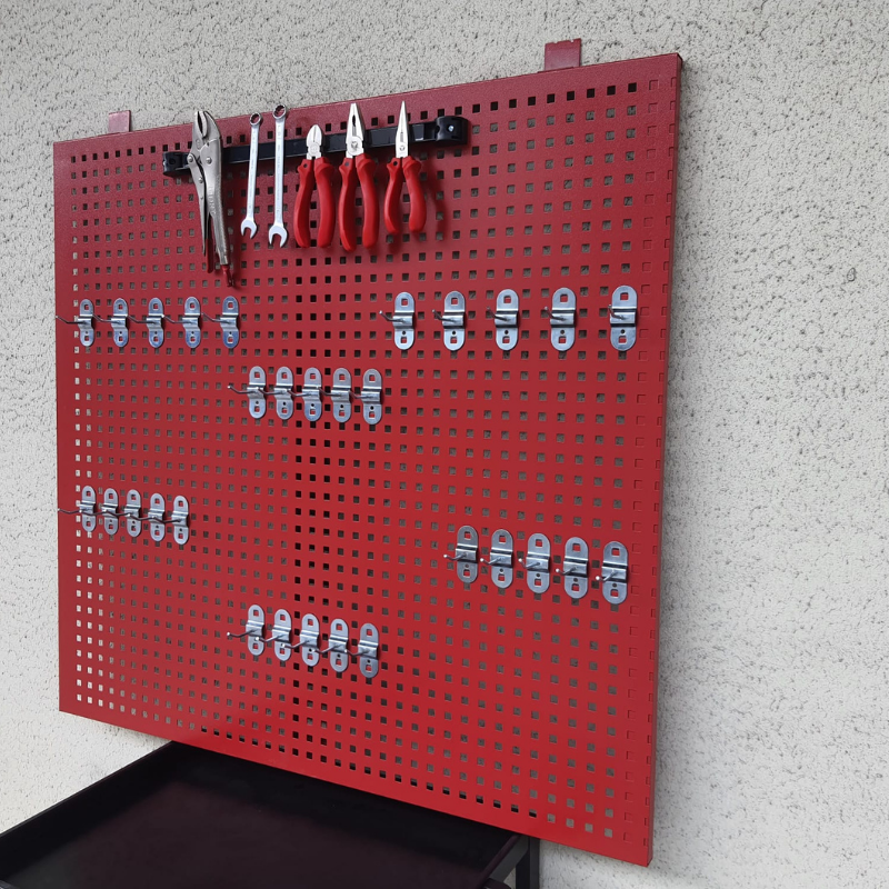 1 Metre Delikli Metal Takım Asma Panosu