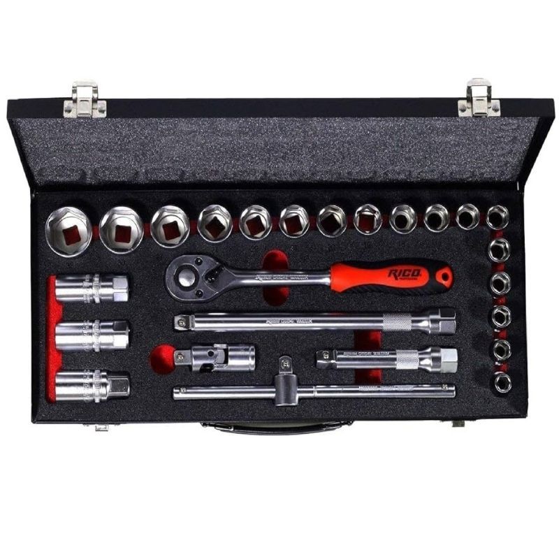 25 Parça 1/2” 6 Köşe Lokma Seti 006-RC1126