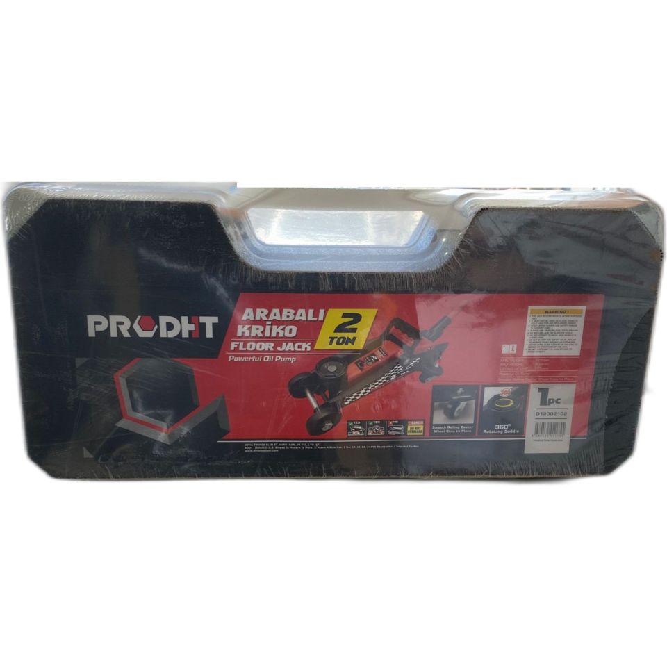 2 Ton Oto Kaldırma Krikosu Plastik Çantalı