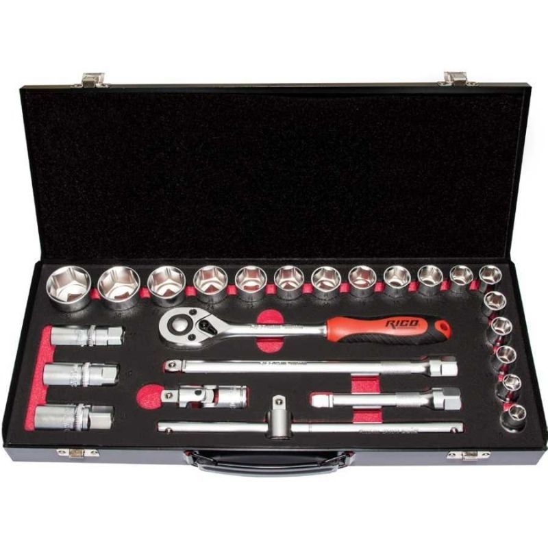 25 Parça 1/2” 12 Köşe Lokma Seti 006-RC1225
