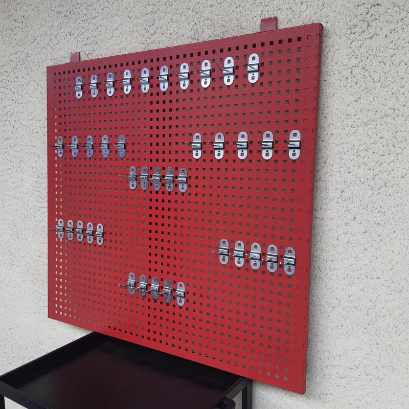 100 cm Delikli Metal Takım Asma Panosu