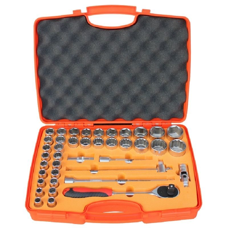 40 Parça 1/2'' 6 Ve 12 Köşe Lokma Takımı 006-RC1231