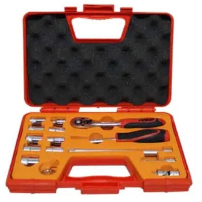 16 Parça 4-13 mm 1/4” Lokma Seti 006-RC1014