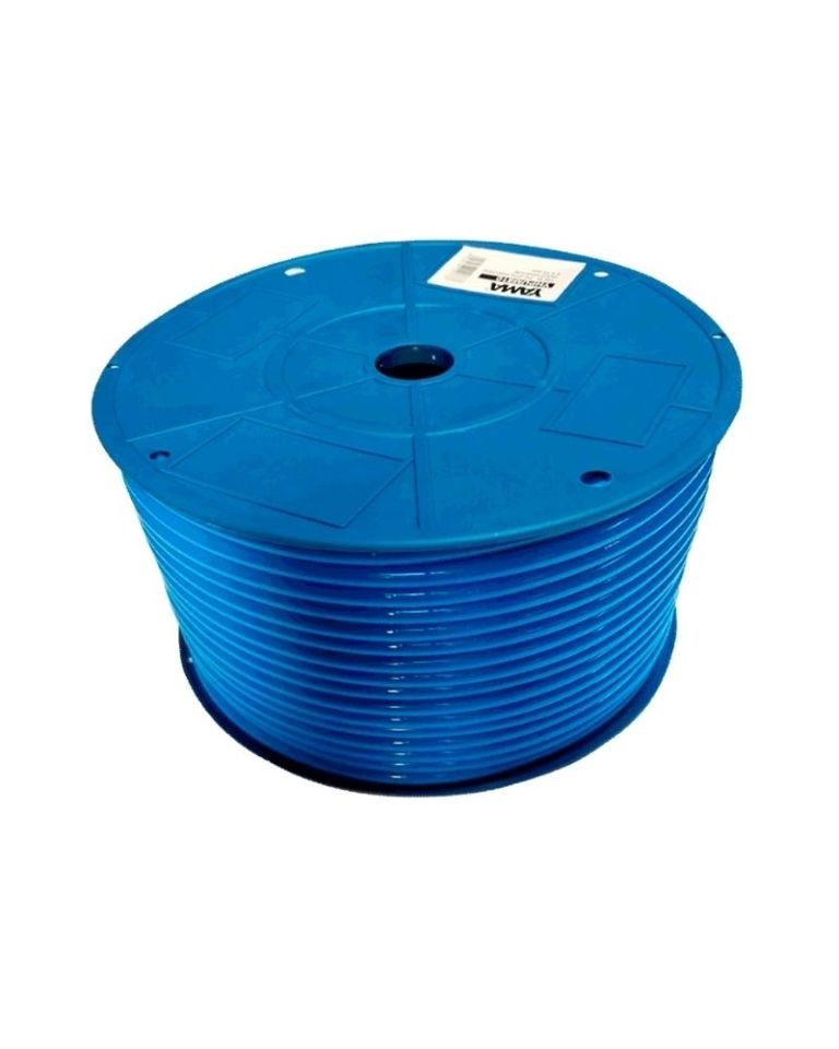4x6 mm 100 Metre Poliüretan Mavi Rulo Hortum YHPUM46