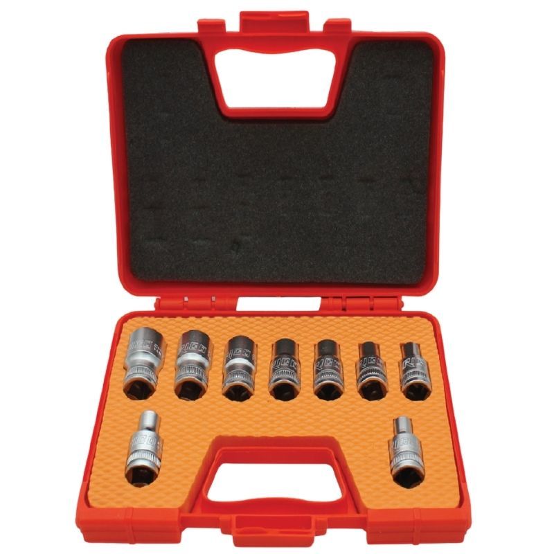 12 Parça 1/2” 12 Köşe Uzun Lokma Seti 007-RC1113SD