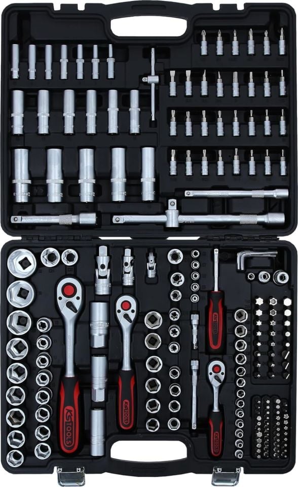 195 Parça Lokma Takımı 1/4'' - 3/8'' - 1/2''