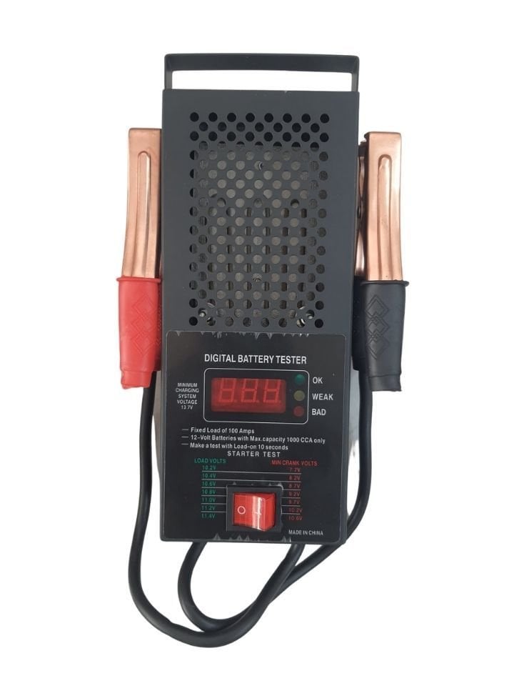 12 Volt Dijital Akü Test Cihazı EGBT12D