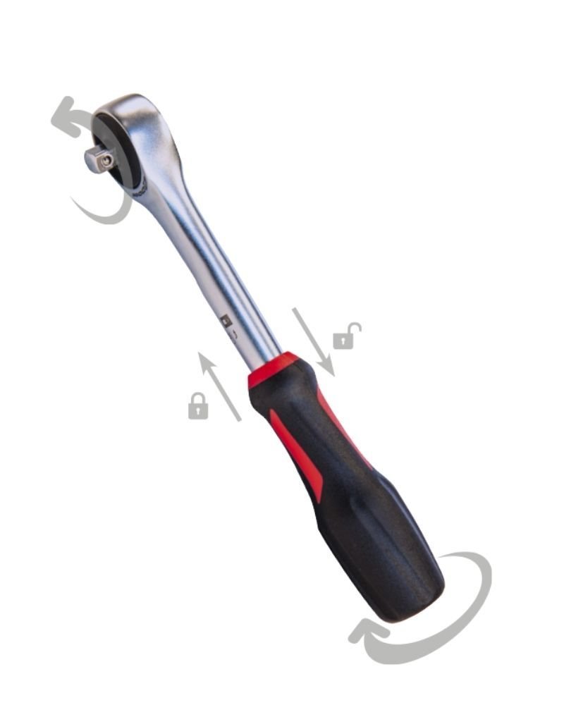 3/8'' 60 Diş Çift Yöntem Cırcır Kolu 9220-9651