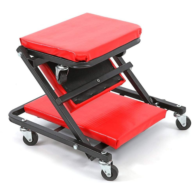 40'' Tabureli Tekerlekli Tamirci Kızağı (Araç Altı Yatma Tahtası)