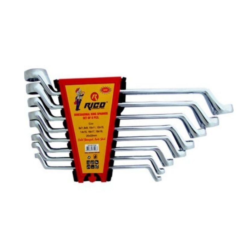 8 Parça Yıldız Anahtar Takımı Seti 020-RC7008